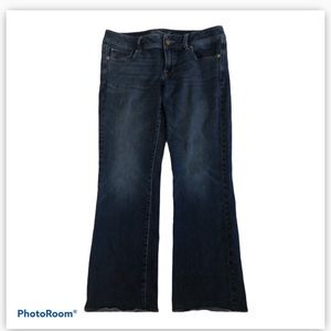 AEO stretch blue denim jeans, size 12